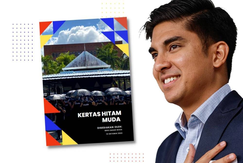 Syed Saddiq berkata, Kertas Hitam Muda dibentuk melalui kutipan suara rakyat di seluruh negara sejak Julai lalu.