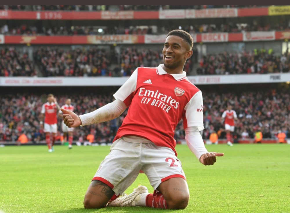 Nelson antara penjaring gol Arsenal berdepan Nottingham Forest di Stadium Emirates. - Foto Agensi