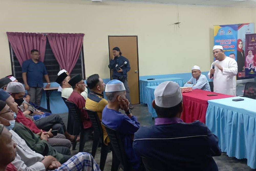 Amirudin berucap ketika program ramah mesra bersama petugas JDM Taman Selasih pada Isnin.