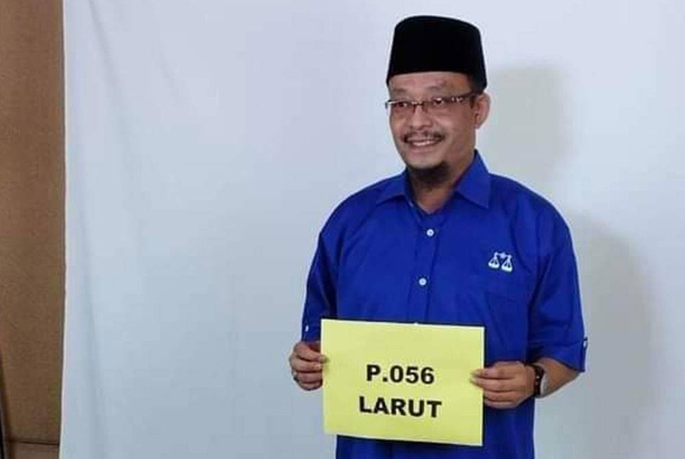 Ustaz Kazim menjadi taruhan BN di kerusi Parlimen Larut.