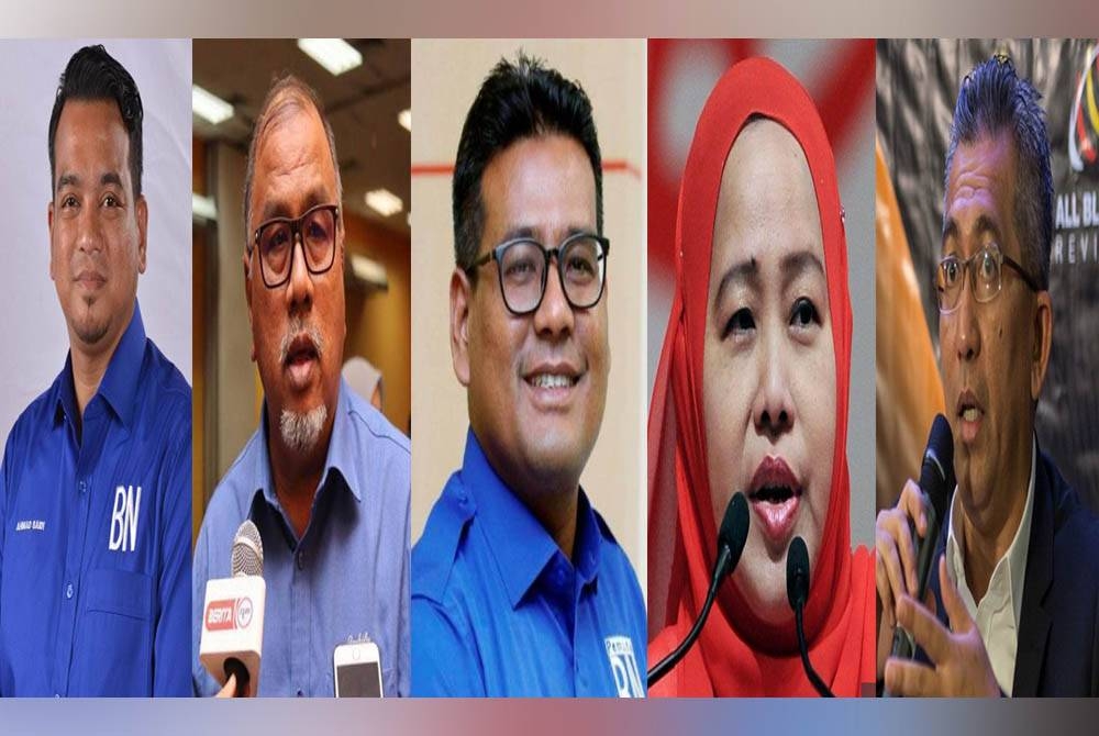 Dari kiri; Ahmad Saidi, Mohd Zolkafly, Khairul Shahril, Wan Norashikin dan Shahrul Zaman.