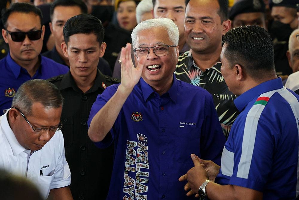 Ismail Sabri menghadiri Majlis Perasmian Projek PPR Masjid Bandar Putra Bertam dan Kepala Batas Youth Centre (KBYC) pada Rabu. - Foto Bernama