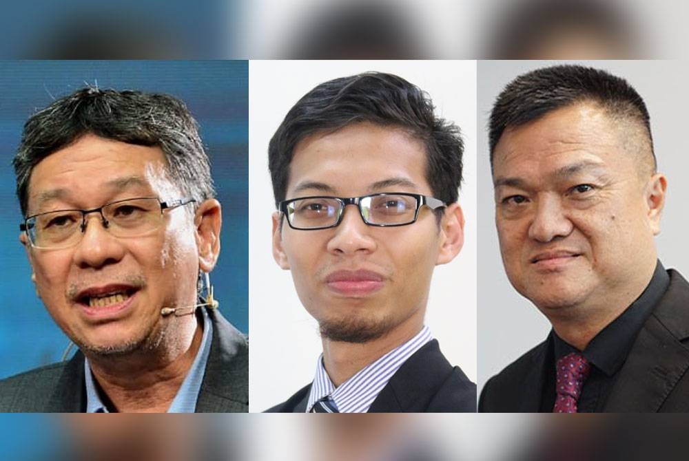 Gambar dari kiri: Badlishah, Ahmad Farhan, Chin Huat