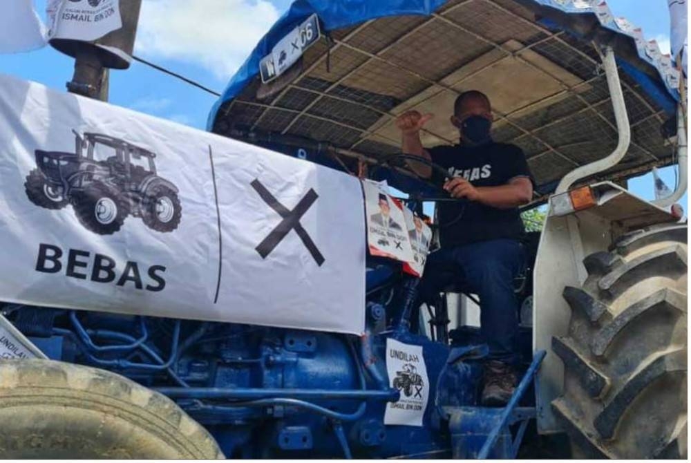 Ismail Don ketika berkempen pada PRN Johor Mac lepas.