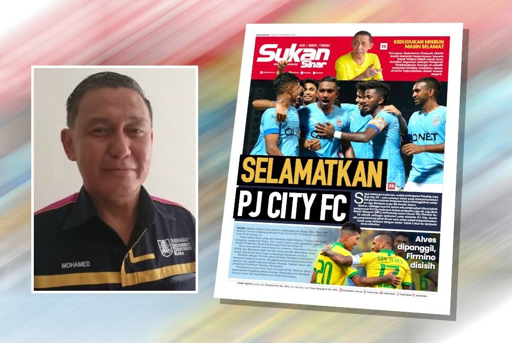 Mohd Sadek dan laporan Sukan Sinar pada Selasa.