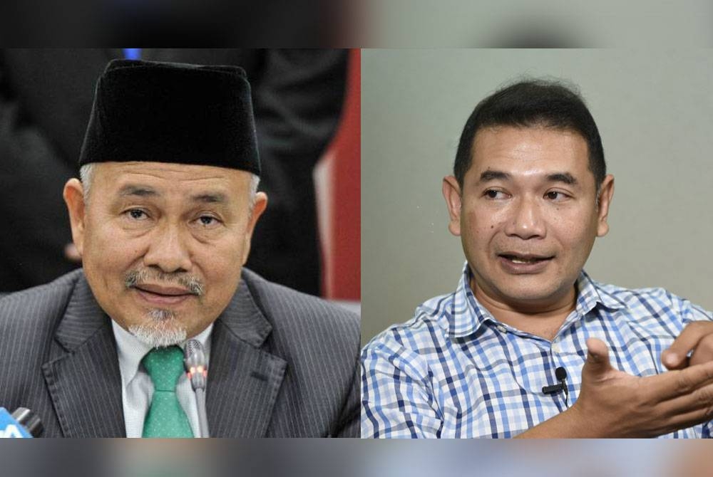 Gambar dari kiri: Tuan Ibrahim, Rafizi