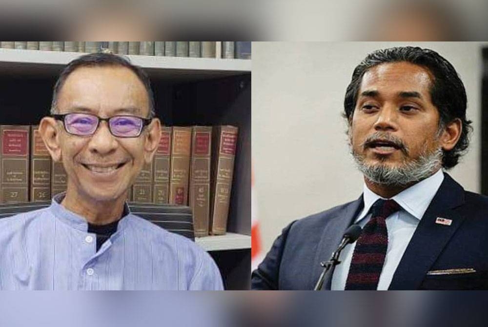 Gambar dari kiri: Ahmad Juflis Faiza, Khairy Jamaluddin