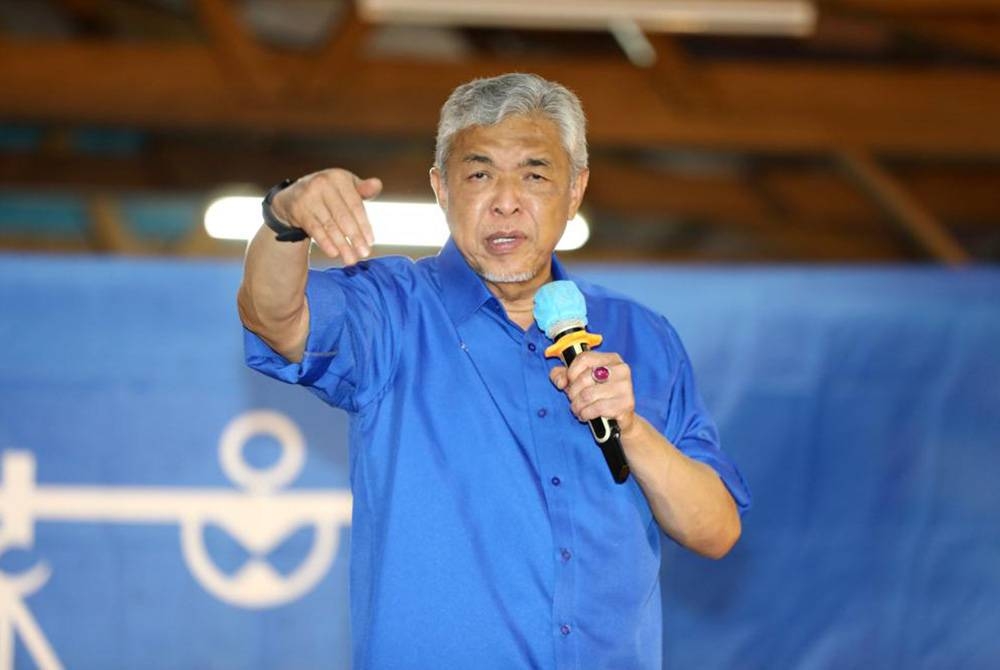 Presiden UMNO, Datuk Seri Dr Ahmad Zahid Hamidi.