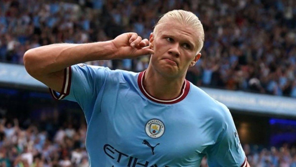 Penyerang sensasi Manchester City, Erling Haaland