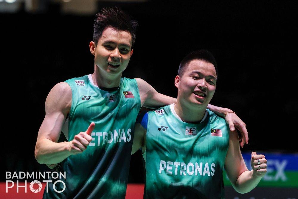 Aaron-Wooi Yik antara wakil negara yang menggalas cabaran di Final Jelajah Dunia. - Foto BADMINTON PHOTO