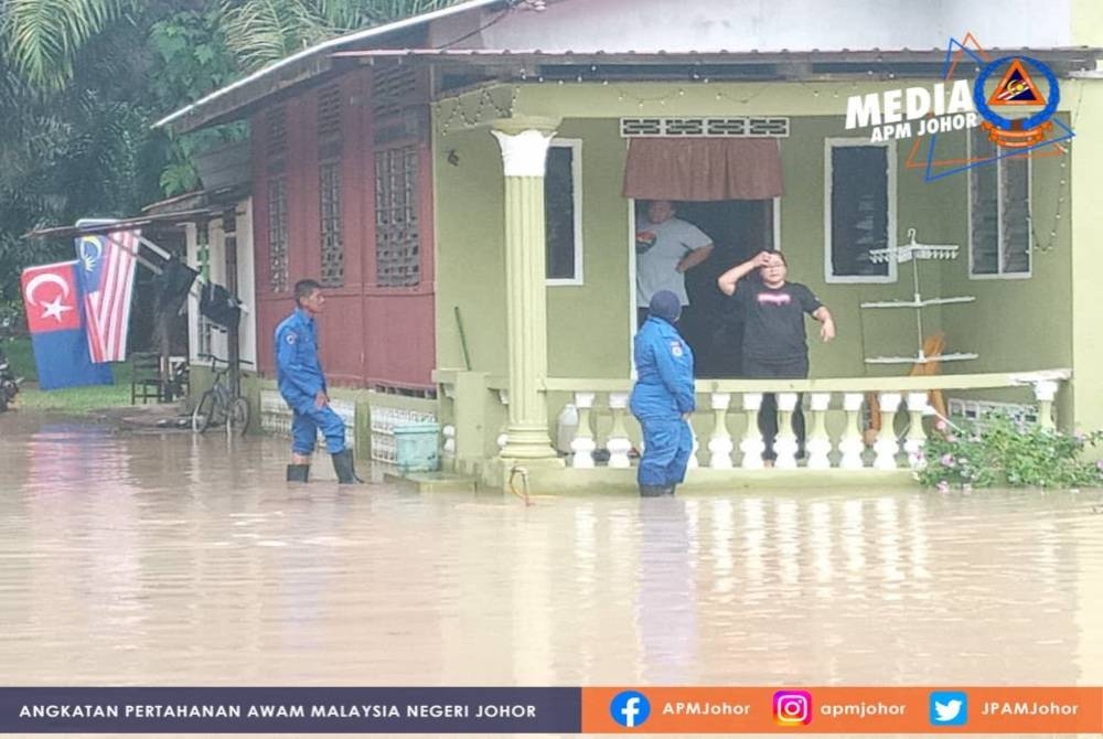 Jumlah mangsa banjir kilat di Johor tidak berubah Sinar Harian