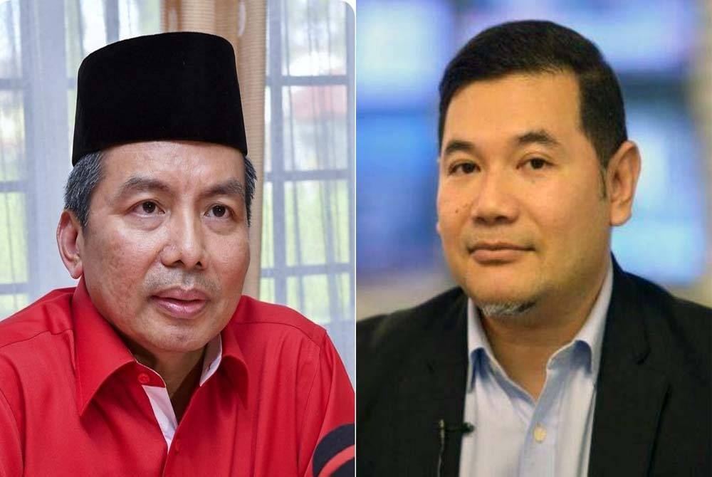 Ikmal Hisham (kiri) buat tuntutan terhadap Rafizi untuk bayar kos ganti rugi am dan teladan sebanyak RM500,000.