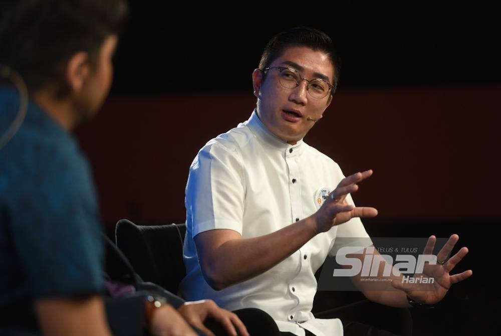 Shaun ketika menjadi panel dalam program Sinar Live yang bertajuk ‘Bahang Putrajaya Makin Terasa’ disiarkan di semua platform Sinar Harian pada Khamis.