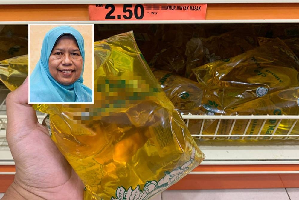 Isu minyak masak peket kurang dan sukar ditemui dalam pasaran bukan perkara baharu. Gambar hiasan. (Gambar kecil: Datuk Zuraida Kamaruddin)