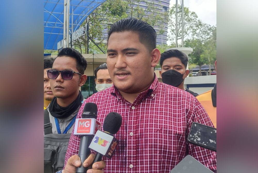 Mohamad Syazreen ketika ditemui pemberita di IPD Putrajaya pada Selasa.