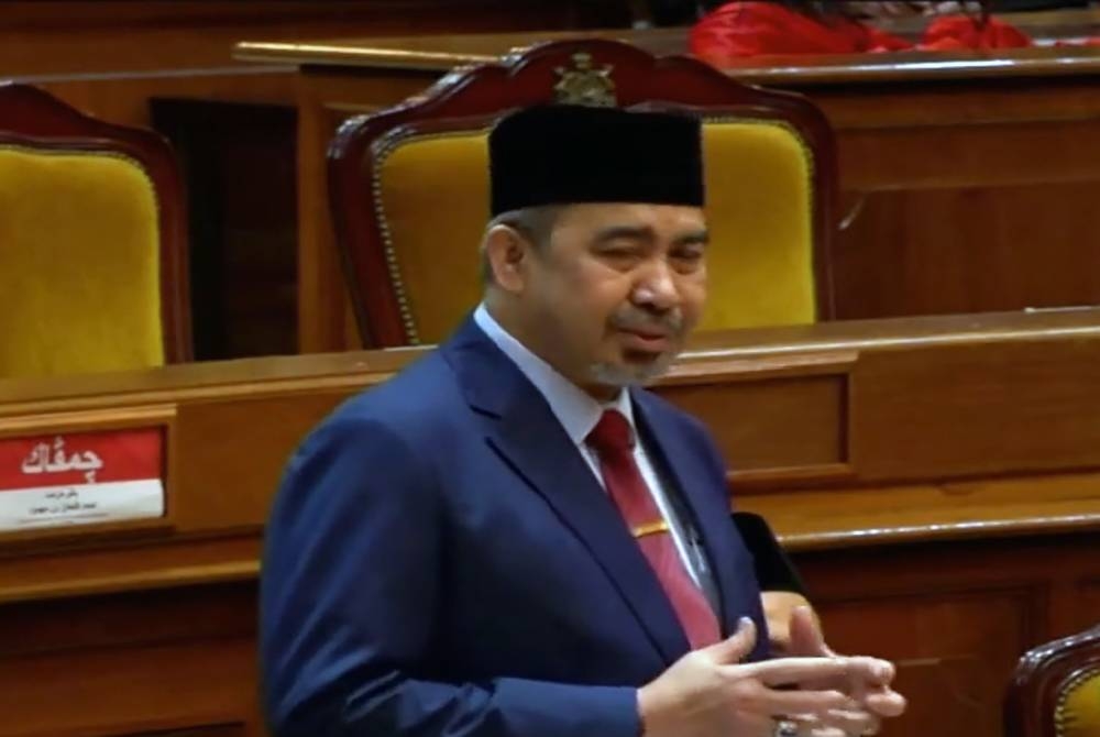 Dr Izani ketika menjawab soalan Rohani pada Persidangan Dewan Undangan Negeri pada Rabu.