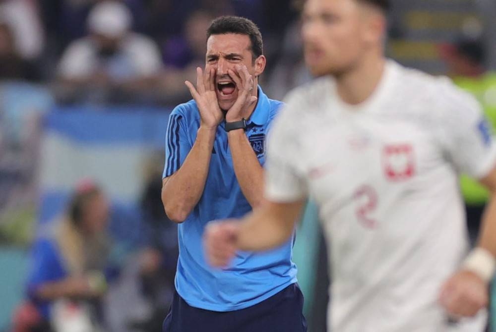 Scaloni tidak mahu memandang mudah cabaran Australia pada aksi kalah mati Piala Dunia Qatar 2022. - Foto EPA