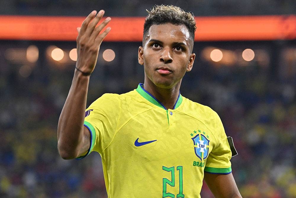 Rodrygo pemain versatil yang boleh mengisi tempat Neymar bagi aksi terakhir Brazil di peringkat kumpulan Piala Dunia menentang Cameroon pada Sabtu. Foto: AFP