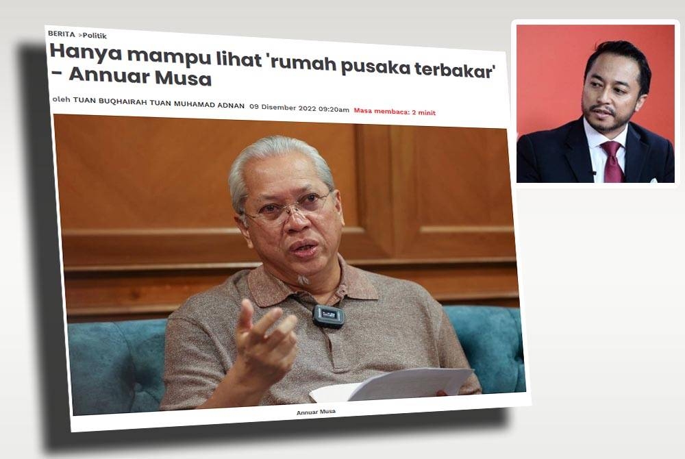 Perkongsian Annuar berkenaan ‘mimpi’ dan igauan’ dialami pemimpin tersebut mendapat perhatian Isham. (Gambar dalam : Isham Jalil)