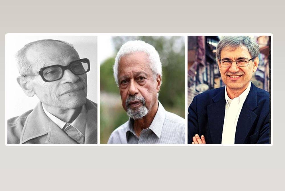 Naguib Mahfouz, Abdul Razak Gurnah dan Orhan Pamuk.