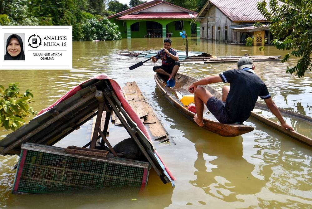 Banjir adalah suatu fenomena yang berlaku di Malaysia hampir saban tahun. - Gambar hiasan.