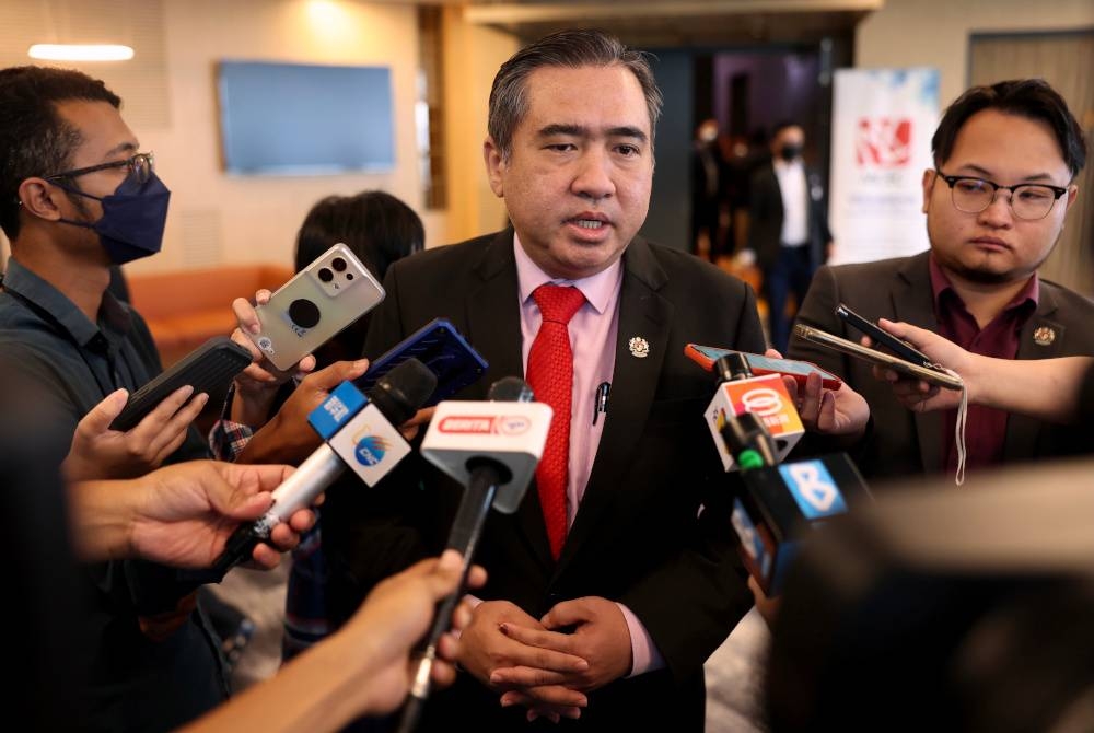 Anthony pada sidang media selepas melancarkan Persidangan Usahawan Malaysia-China ke-12 (MCEC 2022), pada Khamis. - Foto Bernama