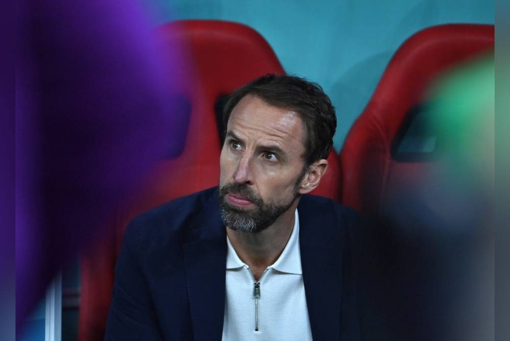 Southgate mahu melatih England hingga kejohanan Eropah 2024. - Foto EPA