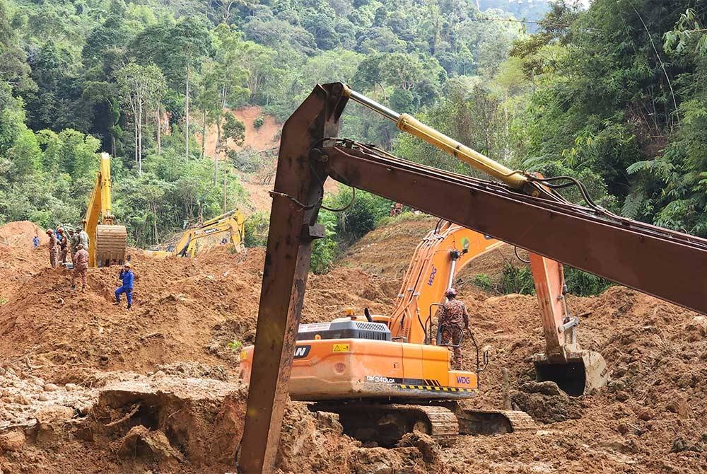 Operasi SAR hari kesembilan diteruskan di sekitar sektor A.