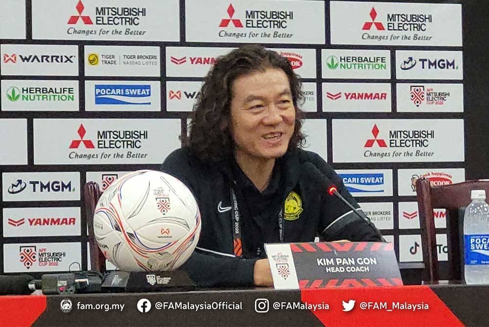 Pan-gon tidak mahu skuad Harimau Malaya berasa gentar untuk berdepan Vietnam pada aksi Kumpulan B Piala AFF di Hanoi pada Selasa. - Foto FB FAM