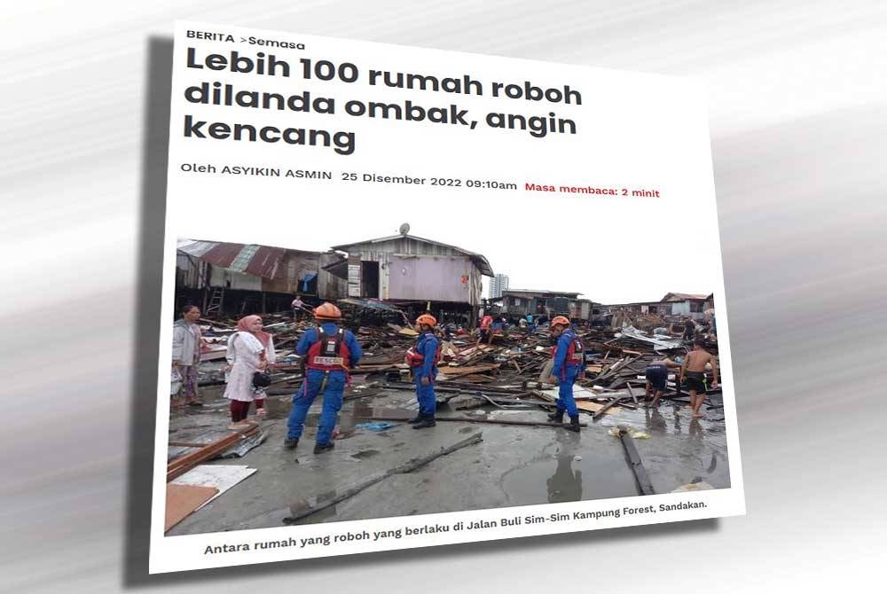 Laporan Sinar Harian.