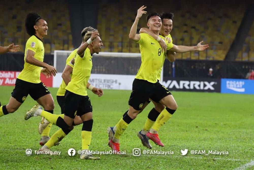 Skuad negara bakal berdepan Thailand di pusingan separuh akhir Piala AFF 2022.