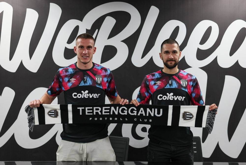 TFC melengkapkan kuota pemain import dengan menandatangani dua pemain dari Croatia, Domigoj Pusic, 32, (kanan) dan Ivan Mamut, 26, bagi mengharungi saingan Liga Malaysia 2023. - Foto Bernama