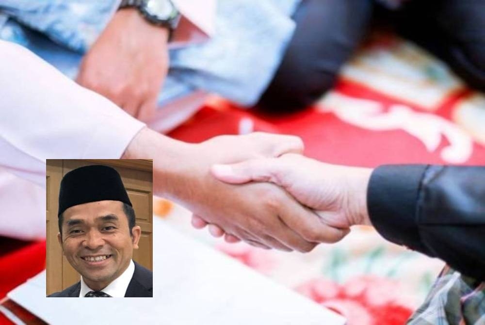 Proses pendaftaran nikah di luar negara dilihat lebih mudah berbanding prosedur permohonan untuk berpoligami di Malaysia. - Foto hiasan (Gambar kecil: Roshdan Sujak)