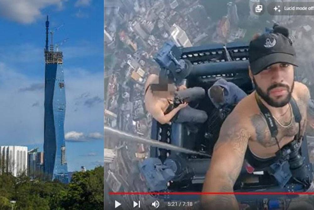 Sekumpulan lelaki yang menceroboh Menara Merdeka 118 seperti tersebar dalam satu video di sosial media baru-baru ini.