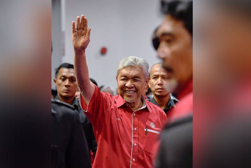 Datuk Seri Dr Ahmad Zahid Hamidi. - Foto Bernama