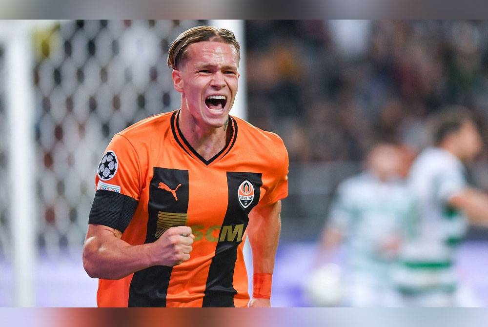 Mudryk &#039;hampir pasti&#039; berhijrah ke Chelsea dari Shakhtar. - Foto Agensi