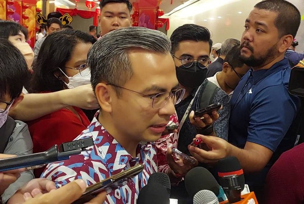 Fahmi ketika ditemui pemberita selepas sambutan Rumah Terbuka MCA pada Ahad.