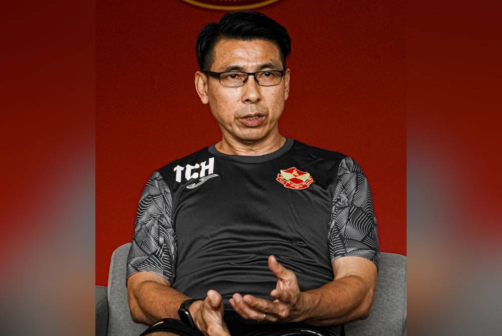 Tan Cheng Hoe menyifatkan masih terlalu awal untuk meletakkan sasaran buat skuad Gergasi Merah itu dalam kancah Liga Malaysia. - Foto Selangor FC