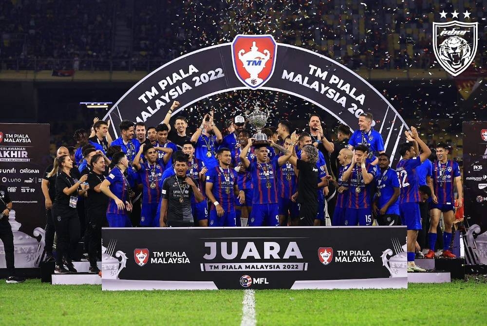 JDT akan bertemu Terengganu FC dalam aksi Piala Sumbangsih. - Foto FB Johor Southern Tigers