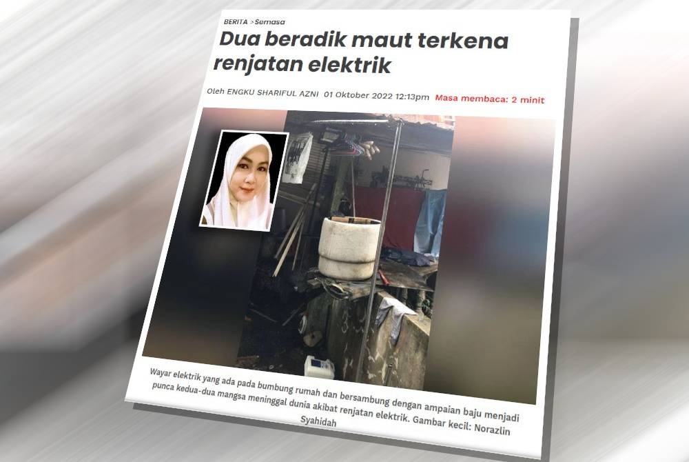 Laporan Sinar Harian.