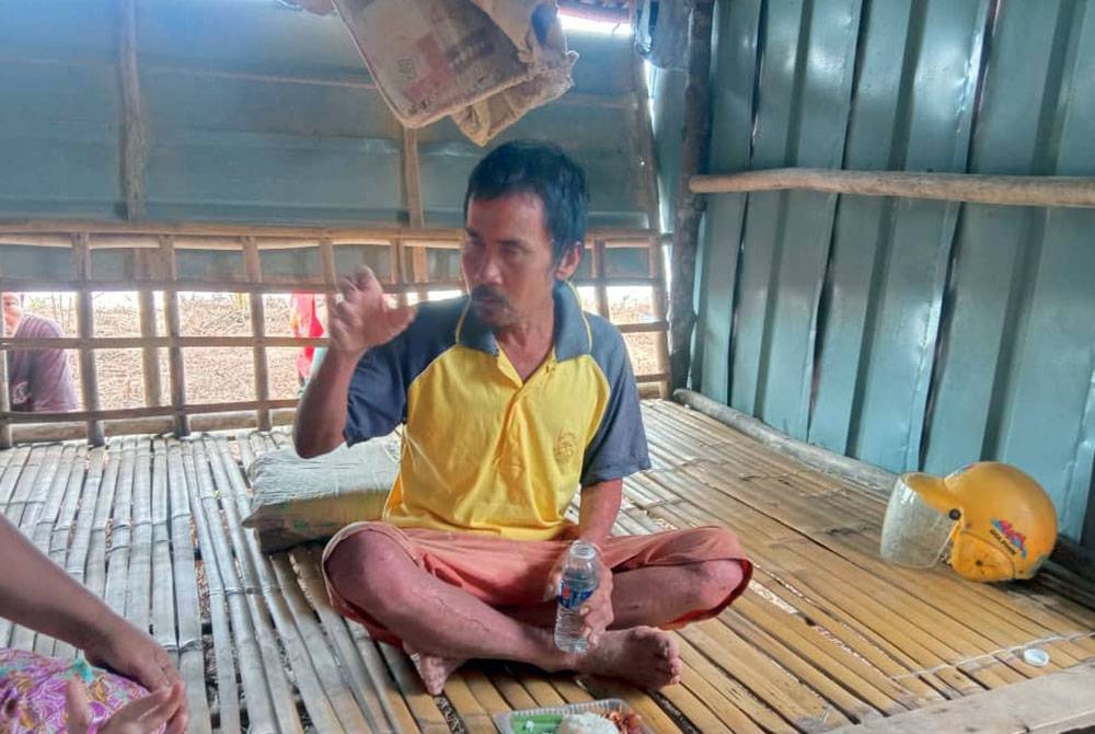 Jaikon bercerita mengenai pengalamannya sepanjang tiga hari terperangkap di Pulau Batu Laya-Laya.