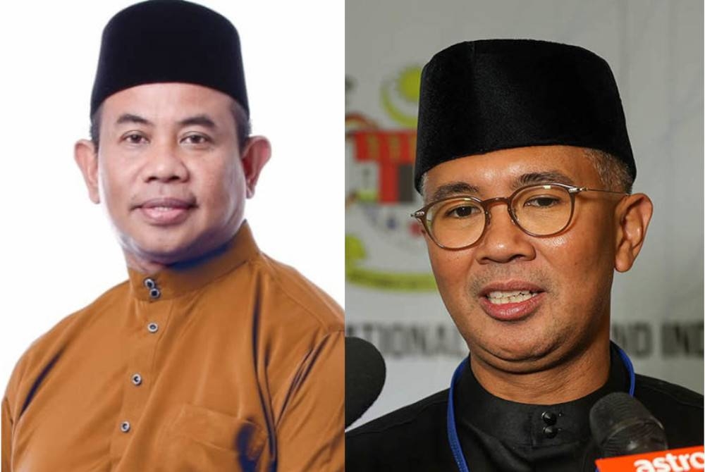 Kamaruzzaman (kiri), Tengku Zafrul (kanan)