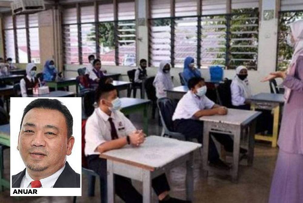 Kerajaan disaran supaya menetapkan sistem persekolahan di Semenanjung bermula jam 8 pagi bagi meraikan konsep Malaysia Madani dan slogan &#039;Murid Ceria, Guru Bahagia, Sekolah Bitara dan Negara Sejahtera&#039;. - Gambar kecil: Anuar 