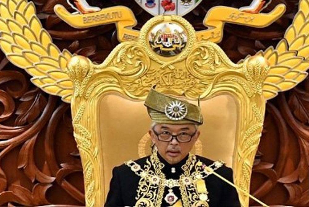 Al-Sultan Abdullah Ri&#039;ayatuddin Al-Mustafa Billah Shah. Foto Bernama