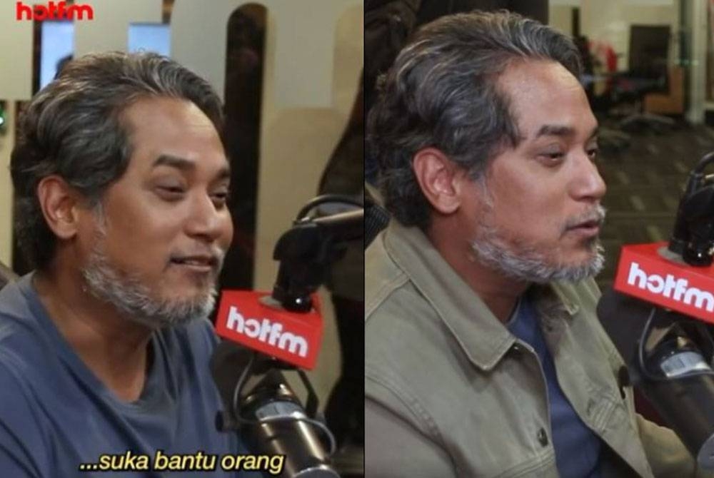 Khairy Jamaluddin Abu Bakar yang memulakan tugas sebagai penyampai HotFM, seawal jam 6 pagi tadi. Foto: FB HotFM