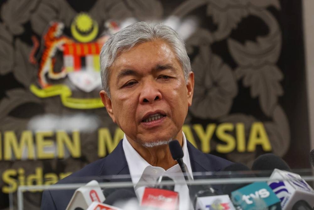 Datuk Seri Dr Ahmad Zahid Hamidi. - Foto Bernama