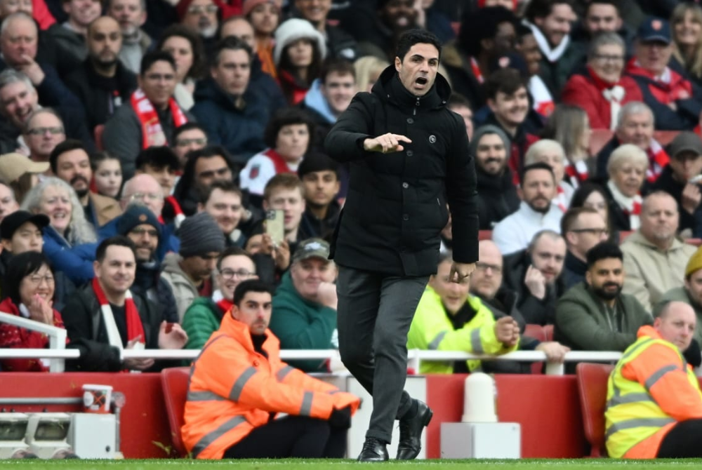 Arteta mengakui aksi buruk Arsenal membuatkan mereka dihukum City. - Foto EPA