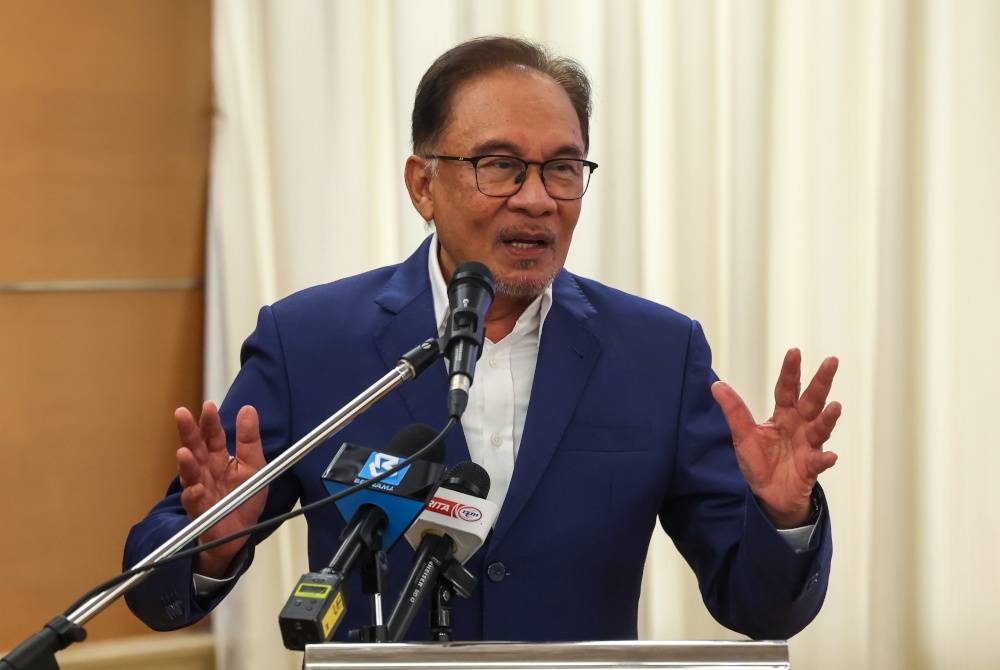 Perdana Menteri, Datuk Seri Anwar Ibrahim - Foto Bernama