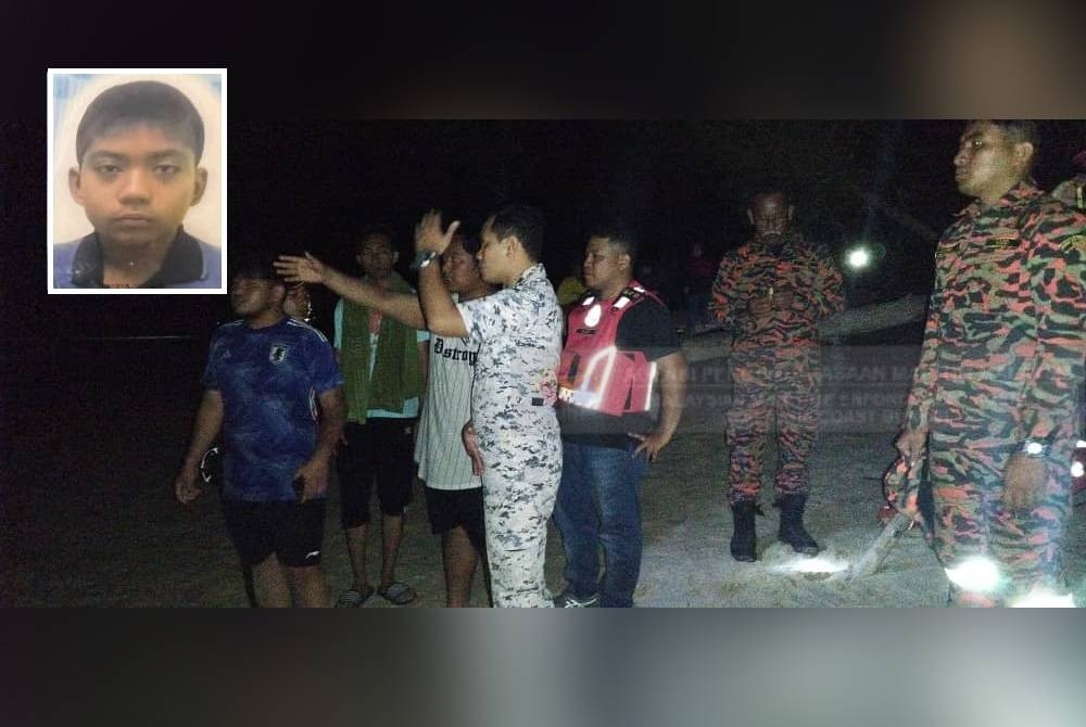 Pangkalan Hadapan Carilamat telah ditubuhkan oleh Maritime Rescue Sub-Center (MRSC) Langkawi di Pantai Tanjung Rhu untuk misi SAR. Gambar kecil: Muhammad Fahmi Hafizi