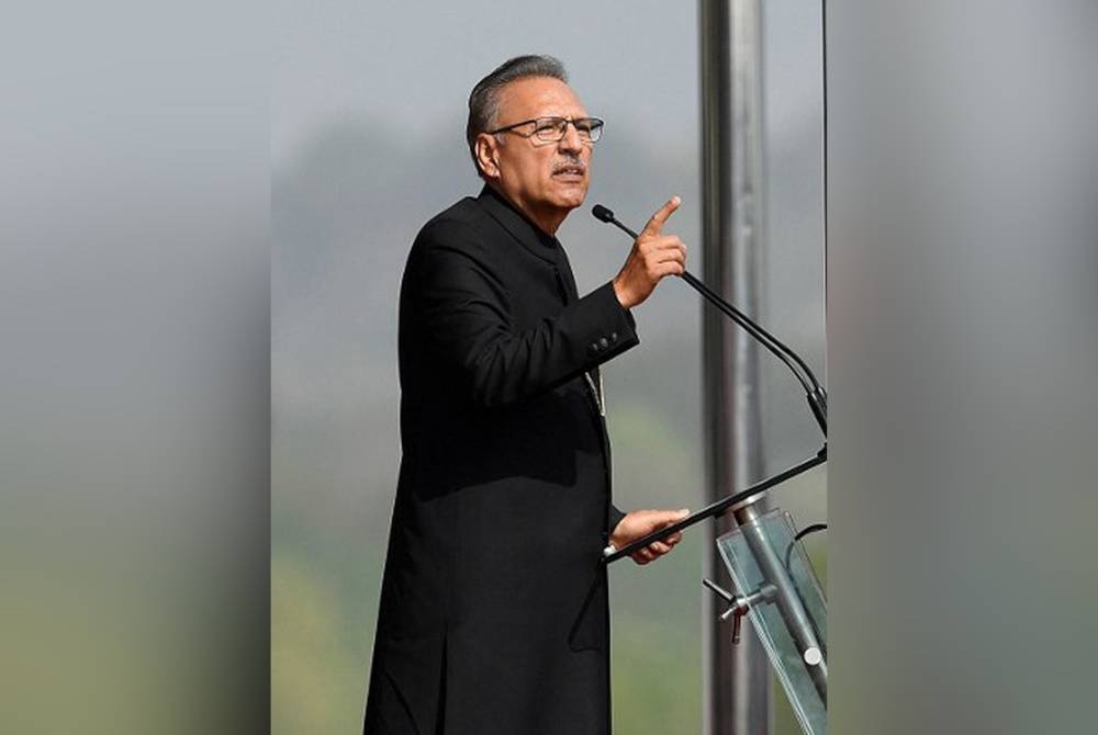 Arif Alvi. - Foto AFP